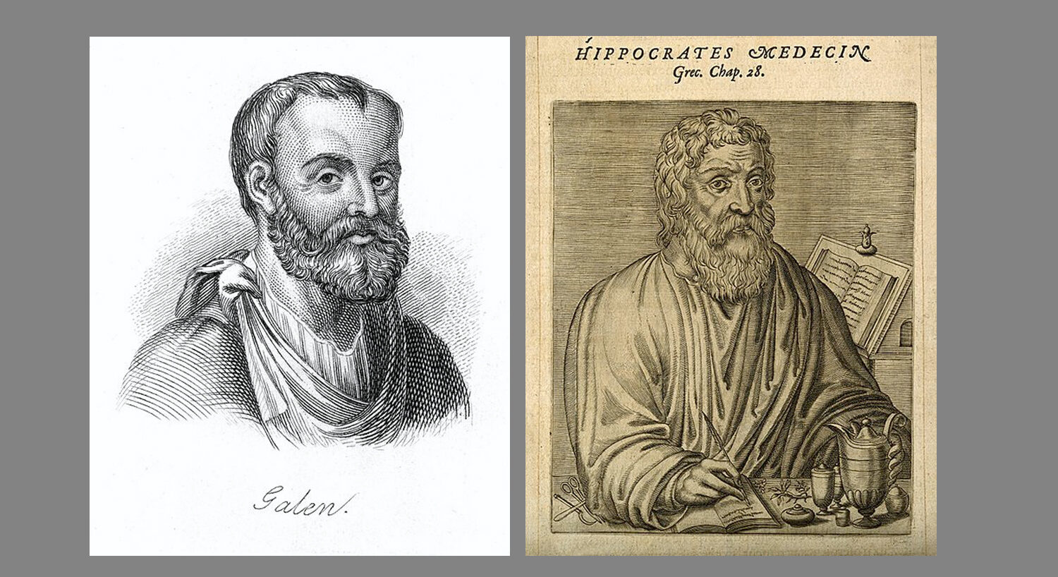 Galen and Hippocrates
