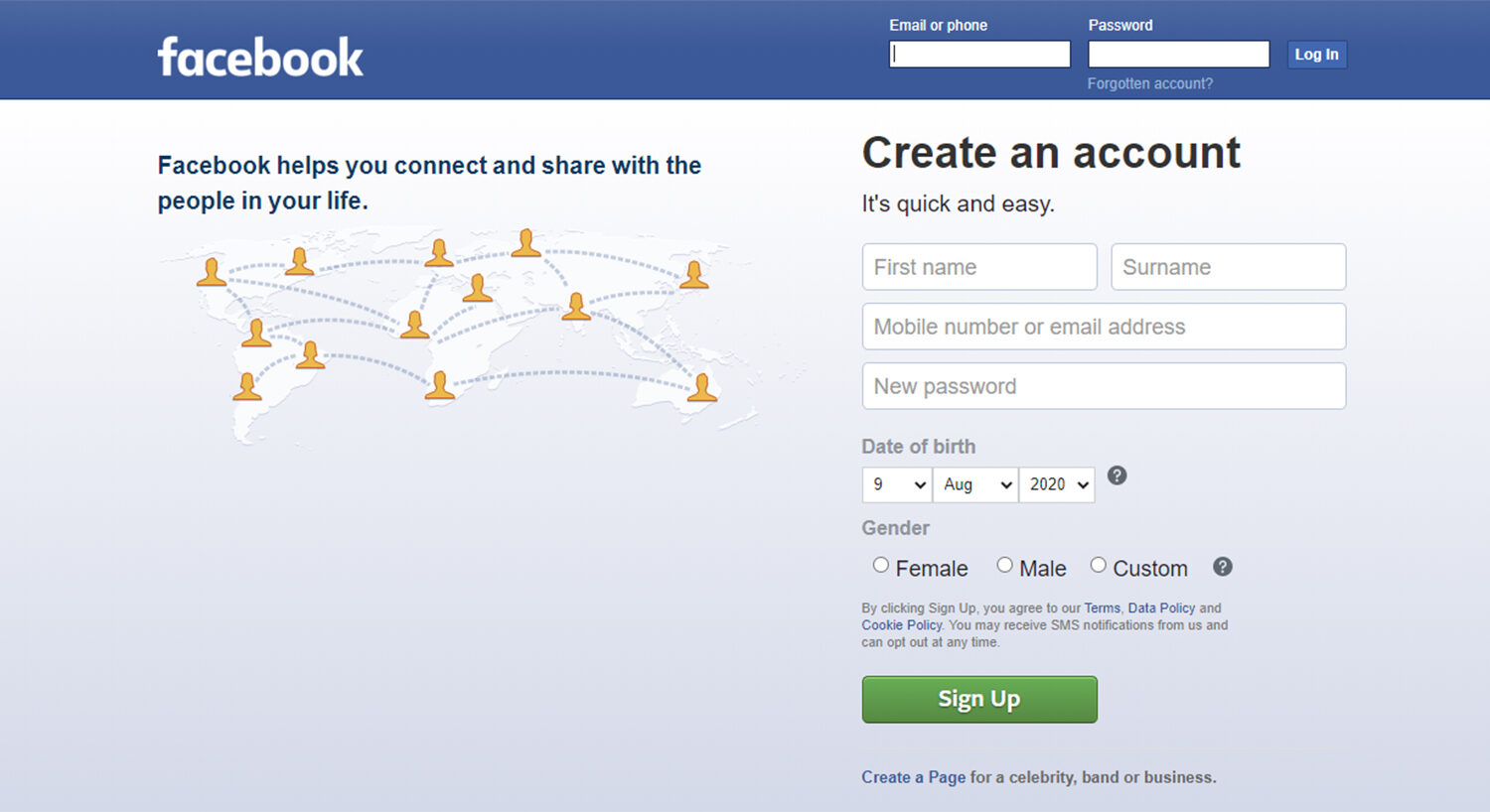 secure facebook