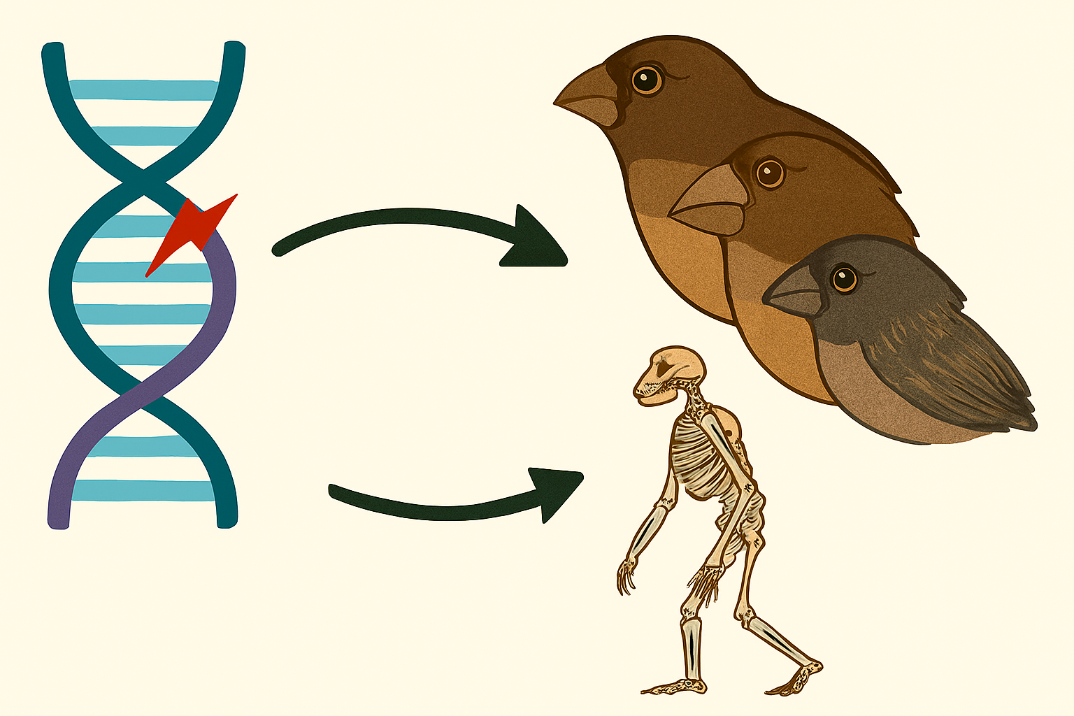 Evolution through mutation