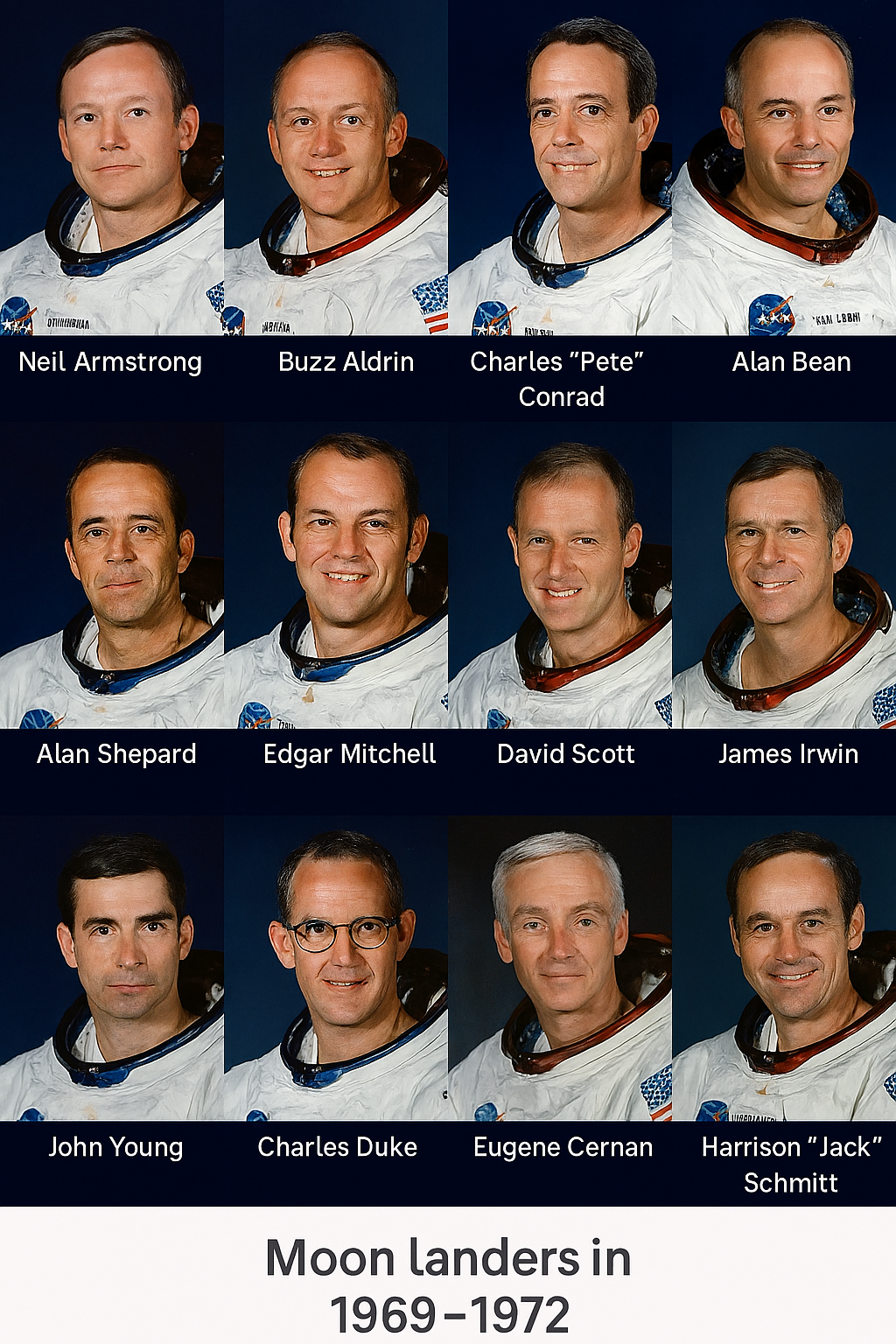 1969-1972 Moon Landers