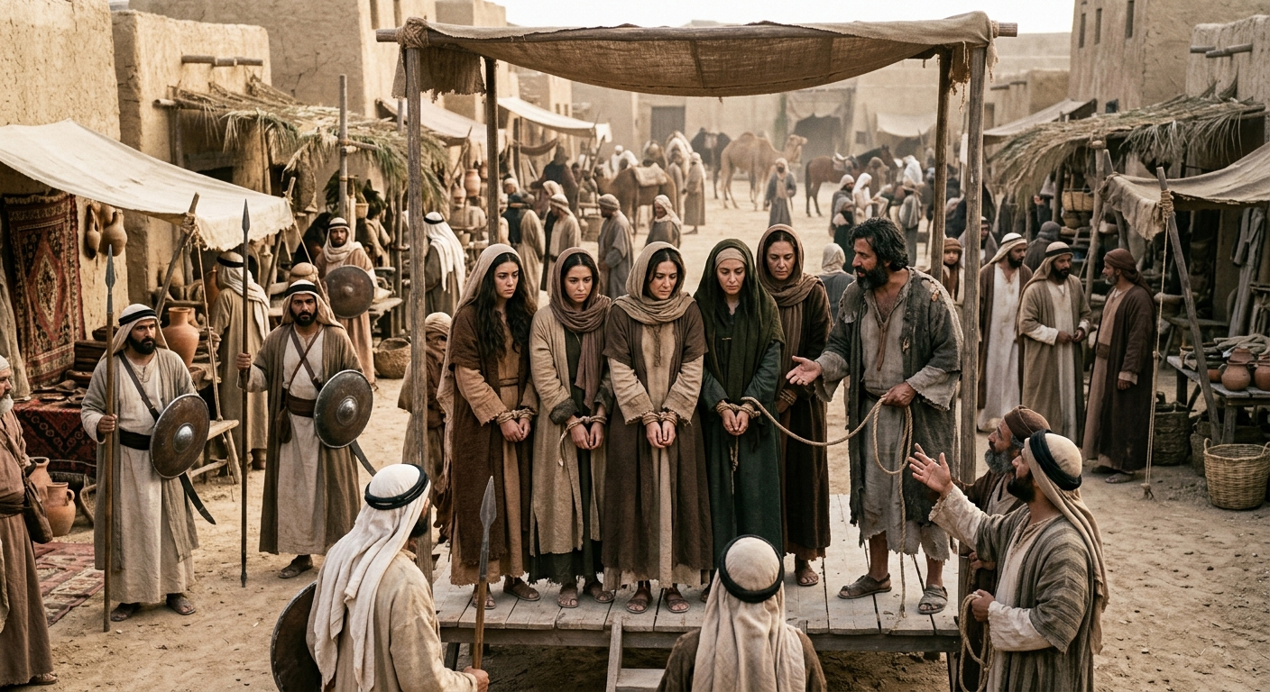 Islam permits selling enslaved women in the market