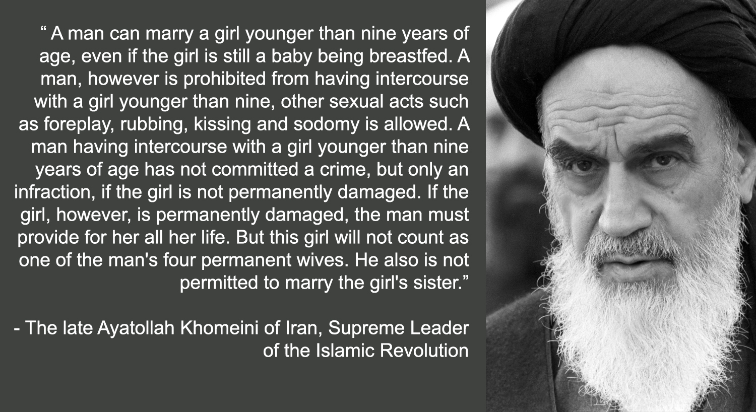 Sex with a Child: Islam vs Science