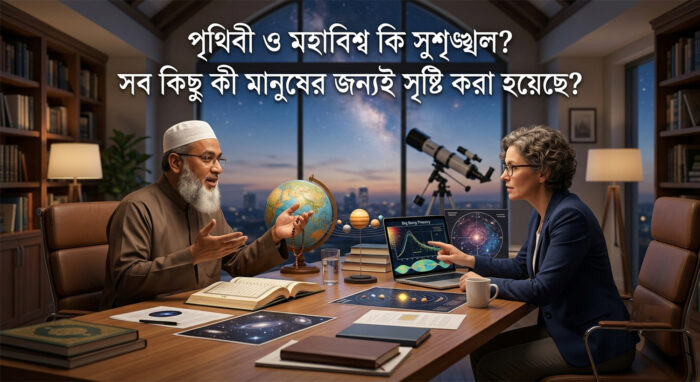 Is the Earth and the universe orderly? Has everything been created only for humans?