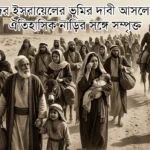 ইহুদিদের ইসরায়েলের ভূমির দাবী আসলে তাদের ঐতিহাসিক নাড়ির সঙ্গে সম্পৃক্ত