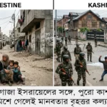 ফিলিস্তিন ও গাজা ইসরায়েলের সঙ্গে, পুরো কাশ্মীর ভারতের সঙ্গে মিশে গেলেই মানবতার বৃহত্তর কল্যান হবে