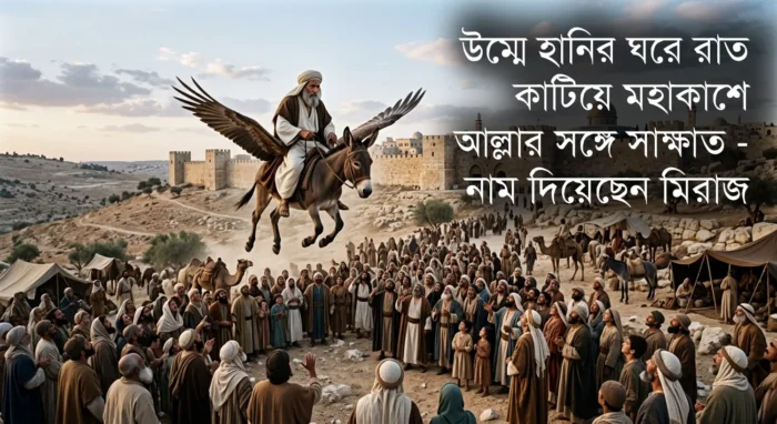 What happened on the night of Miraj?